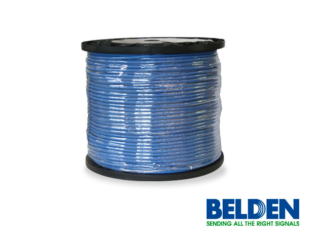  CABLE UTP BELDEN 10GXS12 0061000 CAT6A 305MT RISER 23AWG AZUL